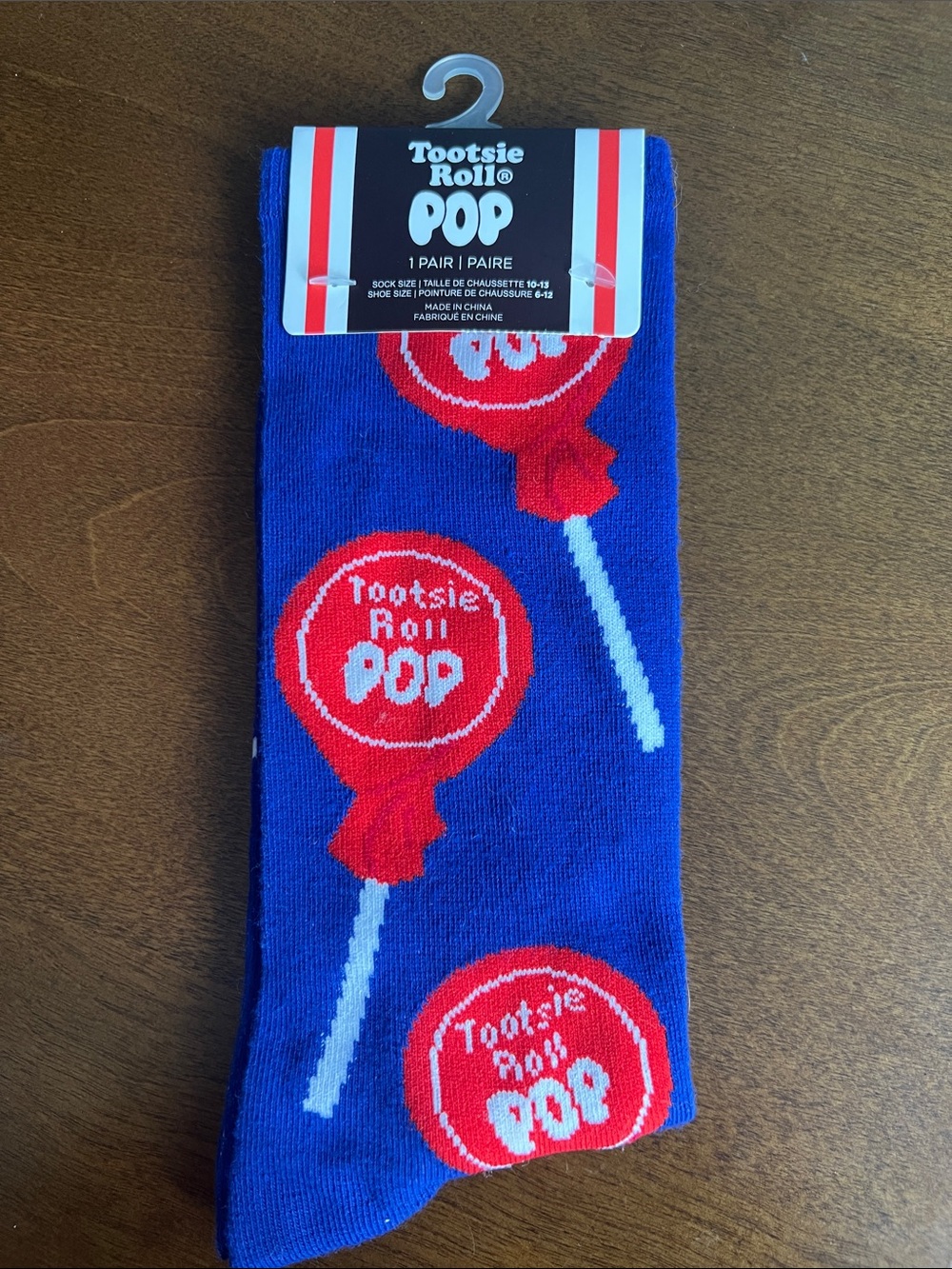 Tootsie Roll Pop Crew Socks